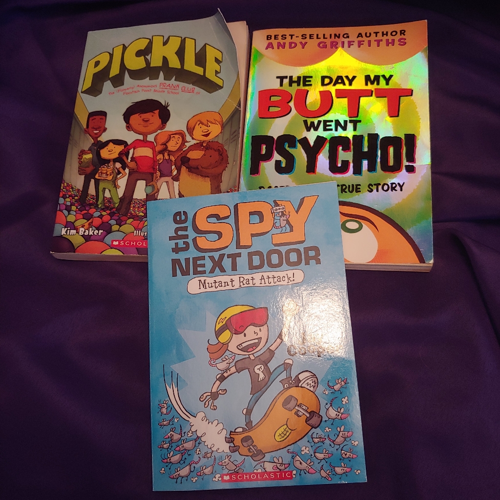 3 Reader Books